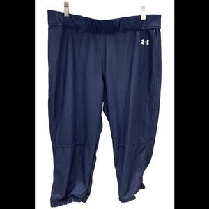 Under Armour Women's Pull On Softball Pants Navy - Regular